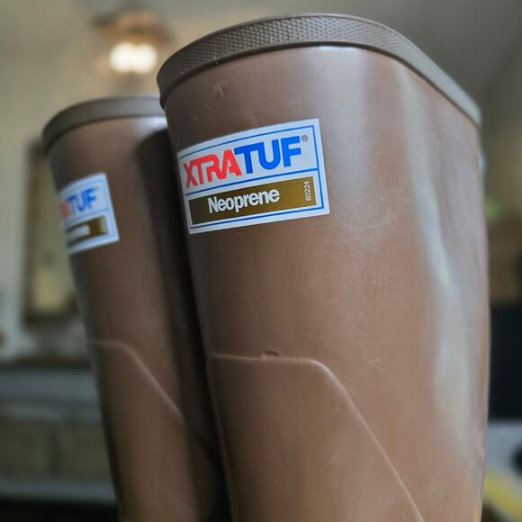 Xtratuf Legacy 12” Neoprene Rubber Boots Brown Waterproof Men’s Size 11 main image 6
